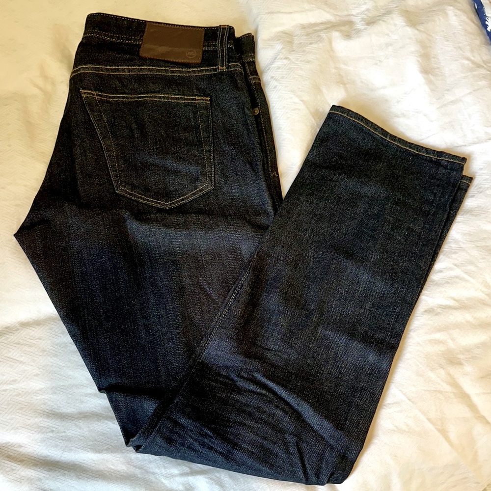 AG The Everett slim straight denim